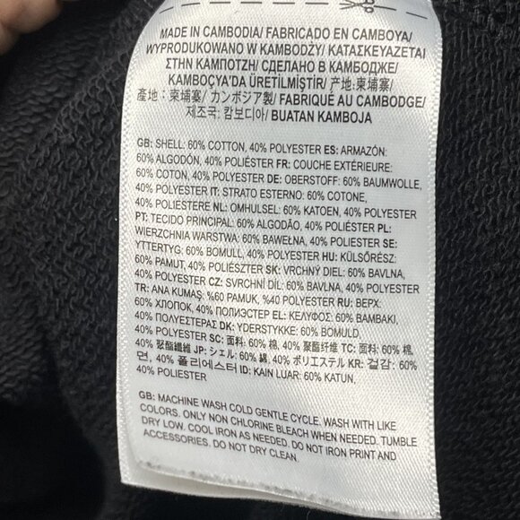 Vans Fiery Friend Pullover Hoodie Black M - Picture 4 of 6